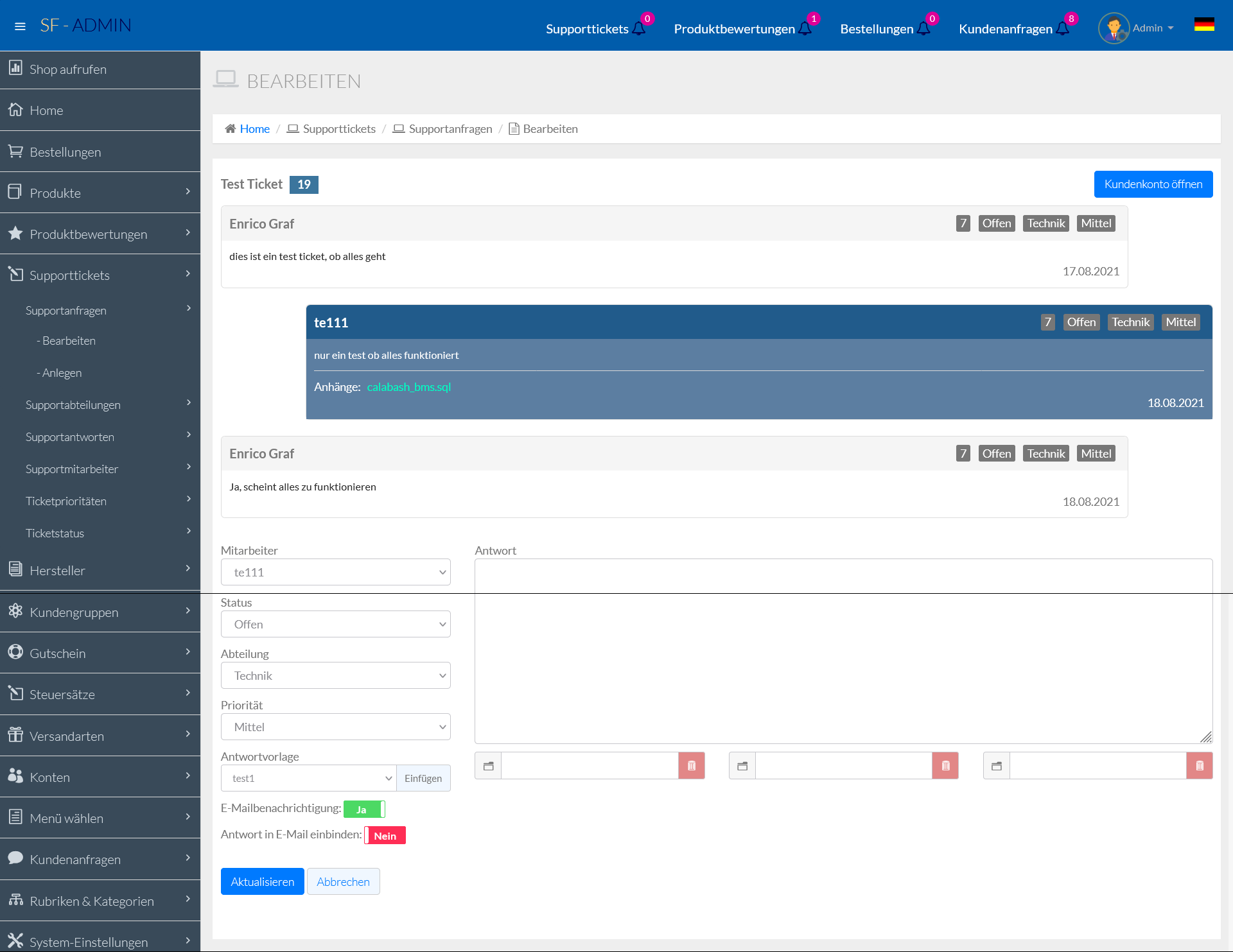 SF-Shopsystem V1.3.5