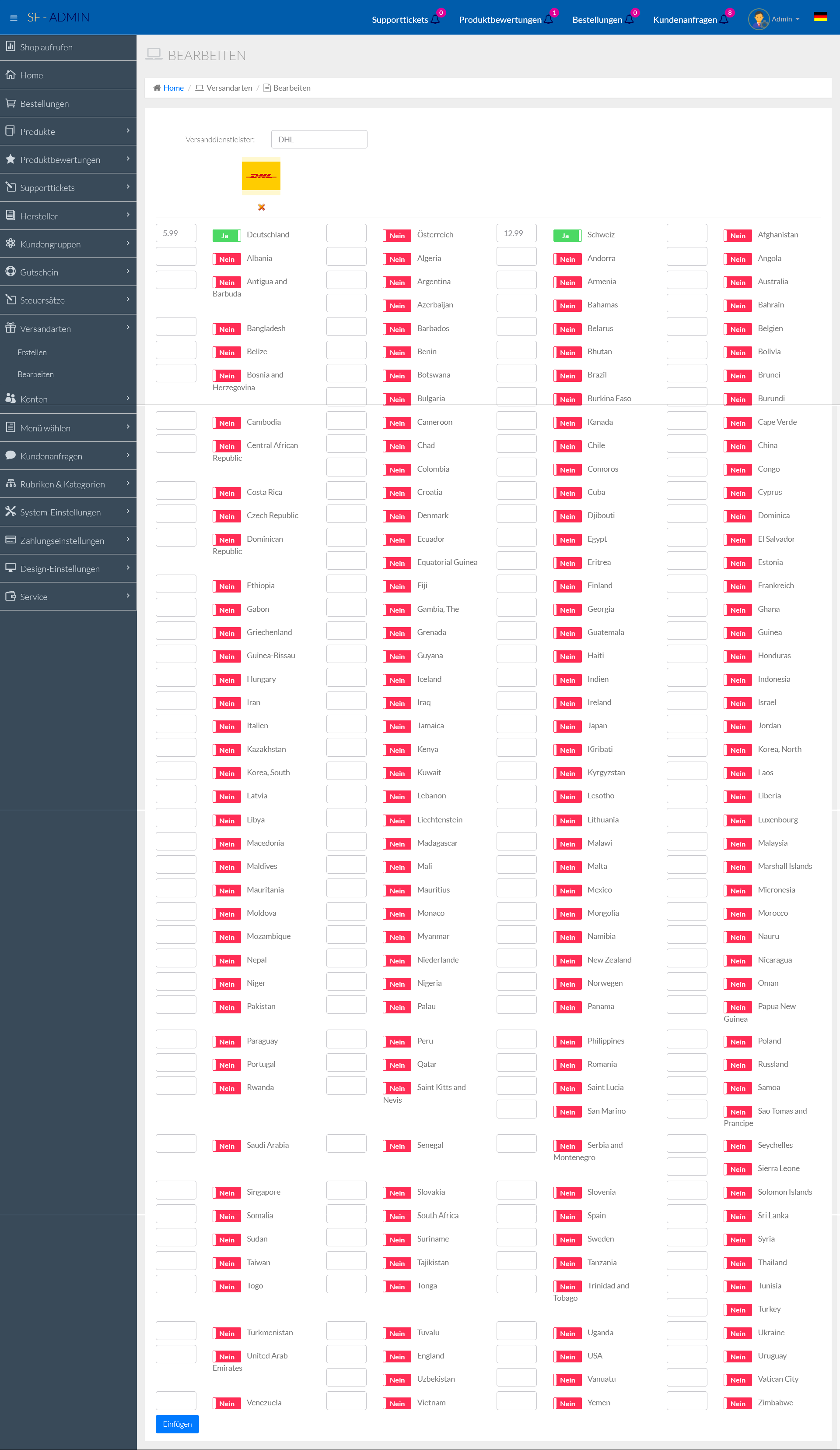 SF-Shopsystem V1.3.5